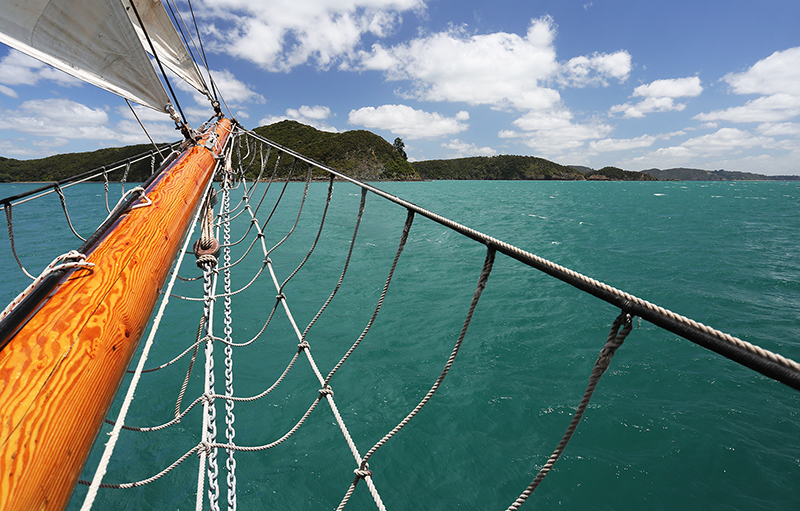 Sail on the R Tucker Thompson, Bay of Islands, NZ